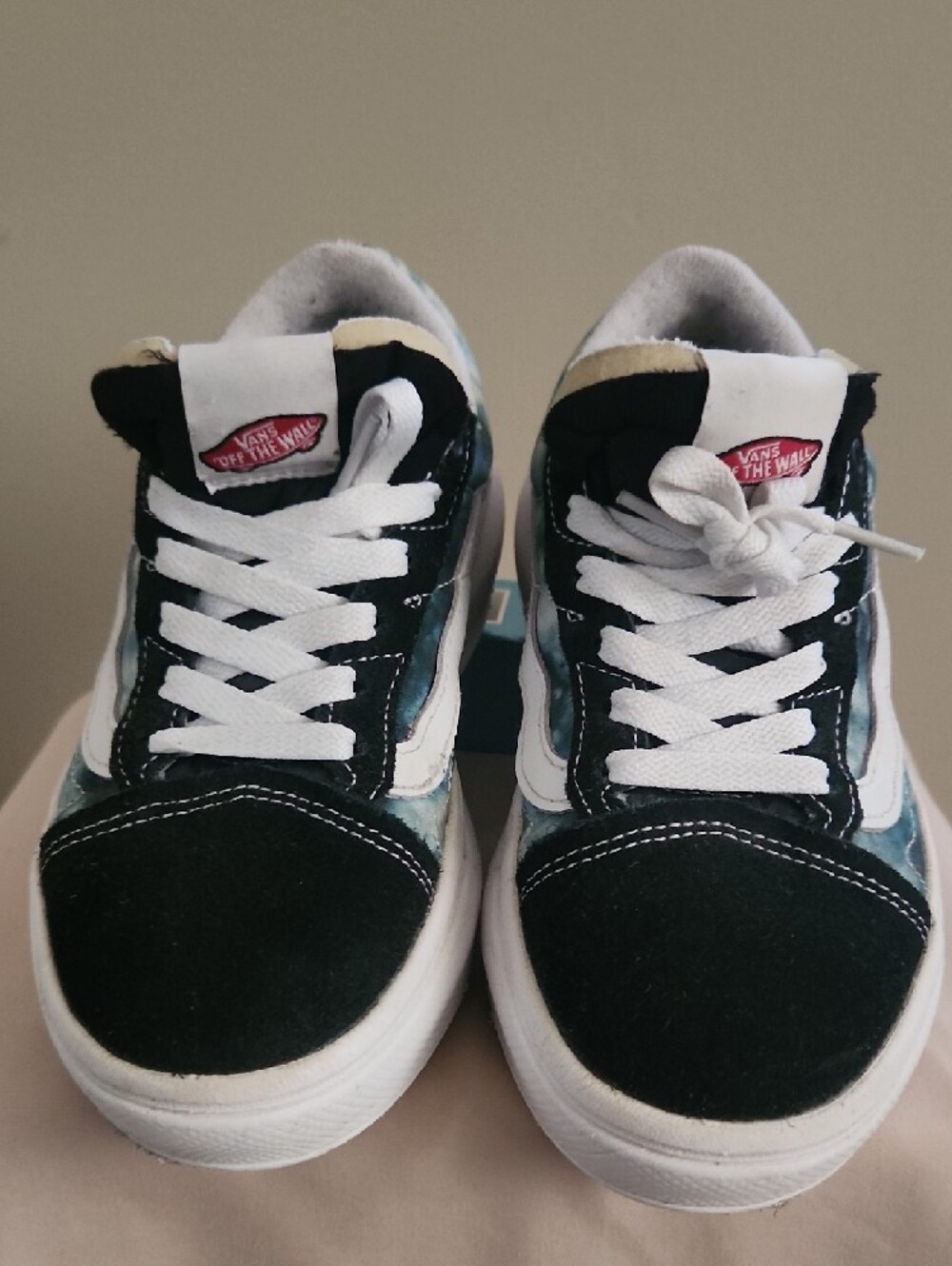 VANS Old Skool Overt CC Womens 6.5 Tie-Dye Platform Classic Retro Skate Sneakers - Picture 10 of 13